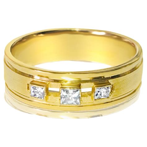 sibylle von münster big parallel ring yellow gold 18 karat diamonds g