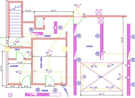 electrical plans  panel layouts design