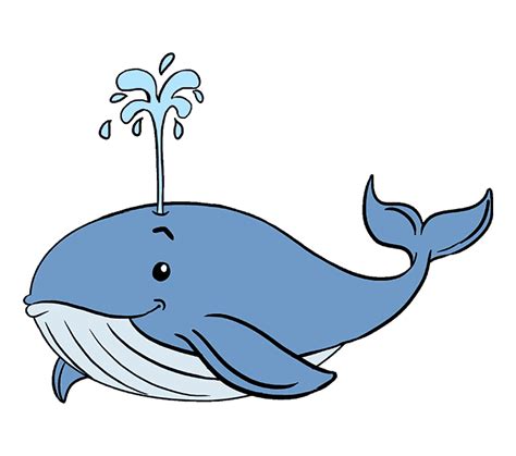 draw  easy whale easy drawing guides
