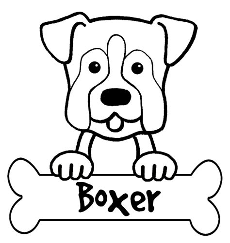 boxer puppy coloring pages coloring pages pinterest craft