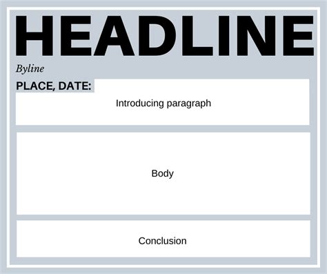 newspaper report writing examples format  examples riset