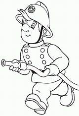 Coloring Fireman Firefighters Snubberx Girlscoloring sketch template