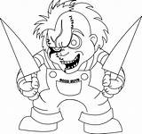 Chucky Coloring Pages Jason Doll Freddy Vs Friday 13th Printable Drawing Scary Killer Sheets Color Print Getcolorings Tiffany Getdrawings Attractive sketch template