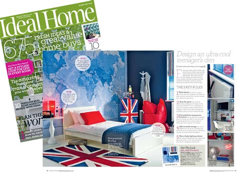 printed space world map featured  ideal home magazine