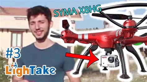 p aksiyon kamerali drone syma xhg incelemesi lightake  youtube