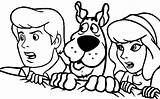 Doo Scooby Christmas Coloring Pages Getcolorings Printable sketch template
