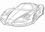 Para Carros Ferrari Dibujar Deportivos Coloring Choose Board Pages Lapiz sketch template