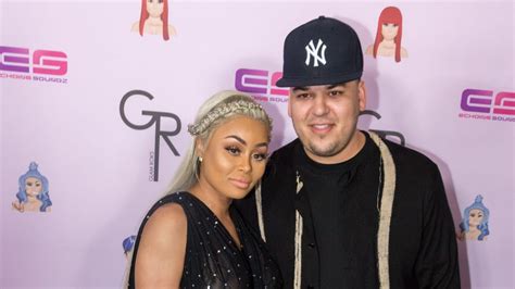 rob kardashian s ex blac chyna and new flame alexis skyy share heated