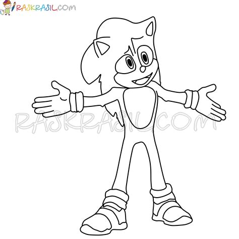 modern sonic coloring pages coloring pages