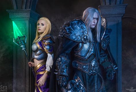 arthas and jaina world of warcraft by narga lifestream on deviantart