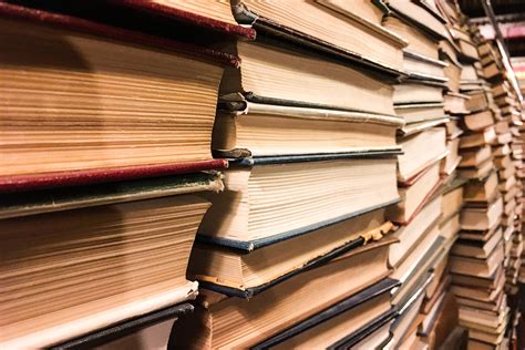 stock photo  stacks   books