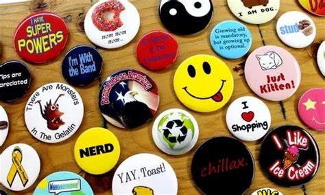 printed button round badges for promotional at rs 8 in mumbai id