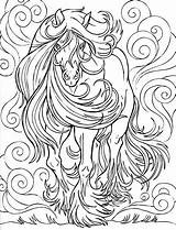 Escape Horses Coloring Wild Creative Book Hoofprints X11 Pages sketch template