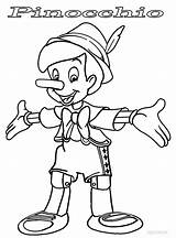 Pinocchio Coloring Pages Printable Kids sketch template