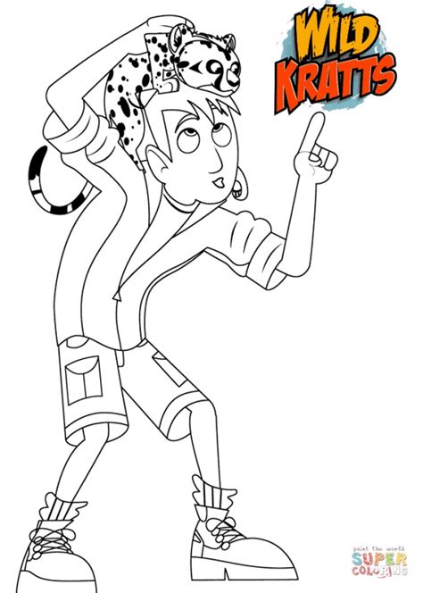 wild kratts coloring pages  yfh