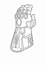 Gauntlet Thanos Vingadores Lego Drawitcute Zapisano Wickedbabesblog sketch template