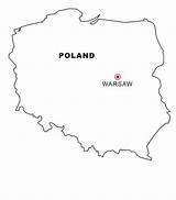 Polonia Bandera Escudo Cartine Nazioni Landkarten Geografie Colorearrr Mapas Pegar Recortar Sketchite Gratis Malvorlage Stampa sketch template