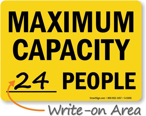 maximum capacity people signat the best prices sku s 0306