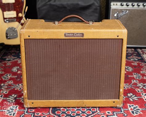 fender deluxe amplifiers tweed true vintage guitar