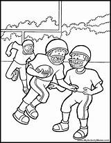 Coloring Pages Sports Football Houston Texans Printable Sport Boys Cowboys Kids Game Playing Clipart Helmet Colouring Color Getcolorings Maker Library sketch template