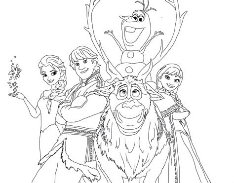 frozen characters drawing  getdrawings