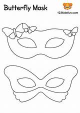 Masks Masquerade Templates 123kidsfun Mardi Gras Fun Carnaval Artykuł sketch template