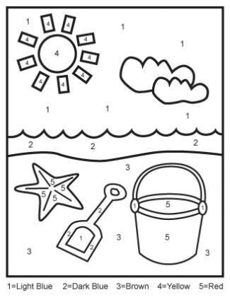 kids summer activity sheets images coloring  kids coloring