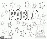 Name Coloring Lola Boy Spanish Pablo Names Pages Feminine Diminutive Girl Oncoloring sketch template