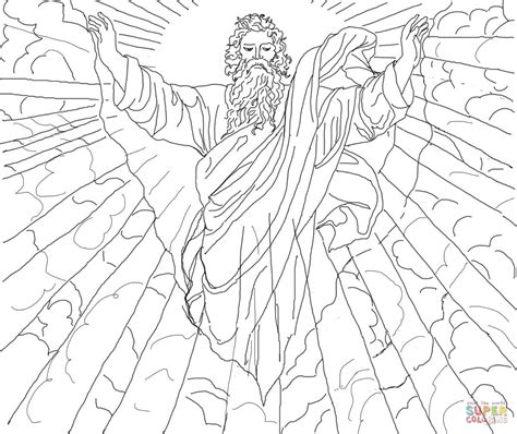 day  creation coloring page  printable coloring pages