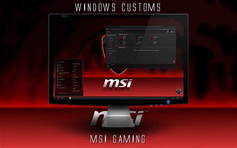 windows customs msi gaming