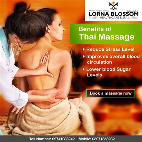 start the week with a full body relaxing massage at lorna
