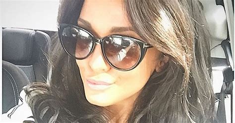 vicky pattison shows off her luscious long locks in pouty selfie and