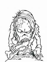 Zombie Coloring Pages Printable Zombies Call Print Duty Halloween Eating Kids Minecraft Bone Color Ops Cute Drawing Getcolorings Popular Clipartmag sketch template