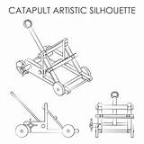 Catapult Catapulte sketch template