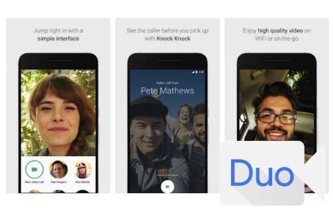 google      facetime app duo