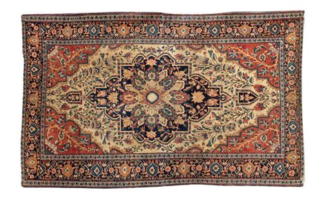bonhams a sarouk rug west persia 6 ft 9 in x 4 ft 1 in 206 x 125cm