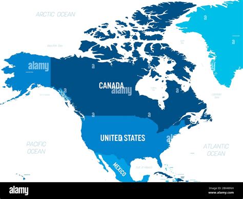 north america map green hue colored  dark background high detailed