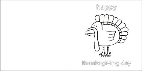printable thanksgiving greeting card craft ideas  kids