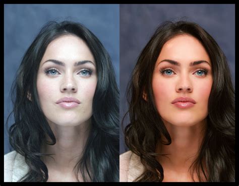Female Hollywood Celebrities Before And After Photoshop