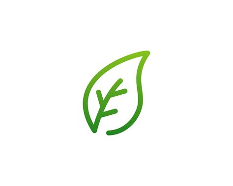 natural leaf logo icon vector  vector art  vecteezy  nude