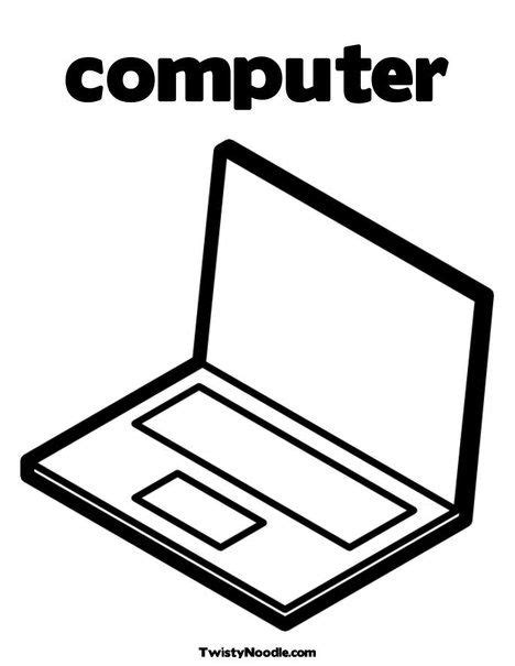 computer computer  tools coloring pages