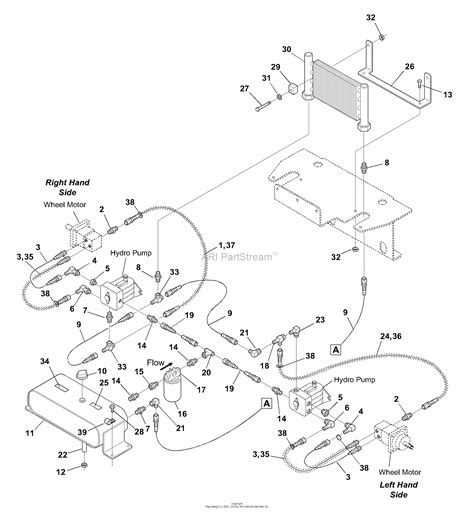 bobcat  turn mower parts diagram