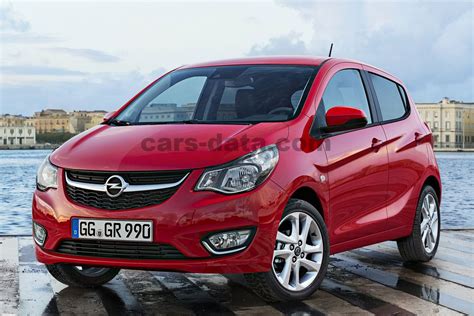 opel karl  edition manual  present  hp  doors technical specifications