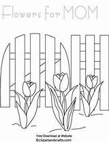 Picket Mothers sketch template