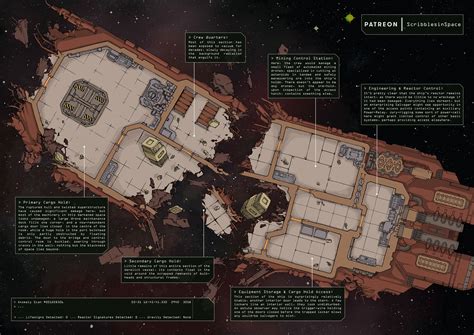 derelict spaceship  battle map release rswn