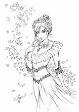 Dawn Mcteigue Coloring Pages Nightgown Deviantart Adult sketch template