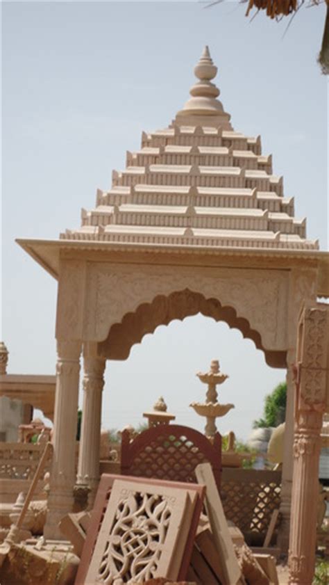 designer stone temple small marble temple manufacturer  dausa