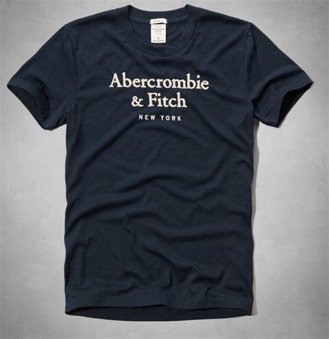 abercrombie and fitch mens t shirt wanika falls navy