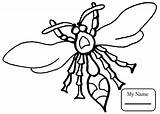 Coloring Wasp Insects Pages Getcolorings Getdrawings sketch template