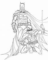 Coloring Pages Robin Superhero Batman Getcolorings Getdrawings sketch template